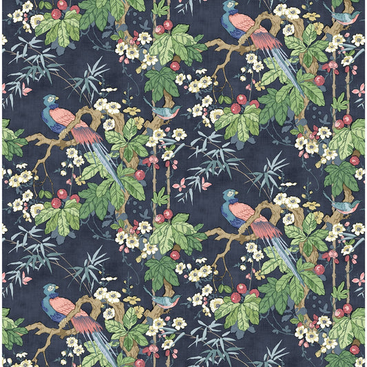 Linwood Miji Navy Made to Measure Curtains
