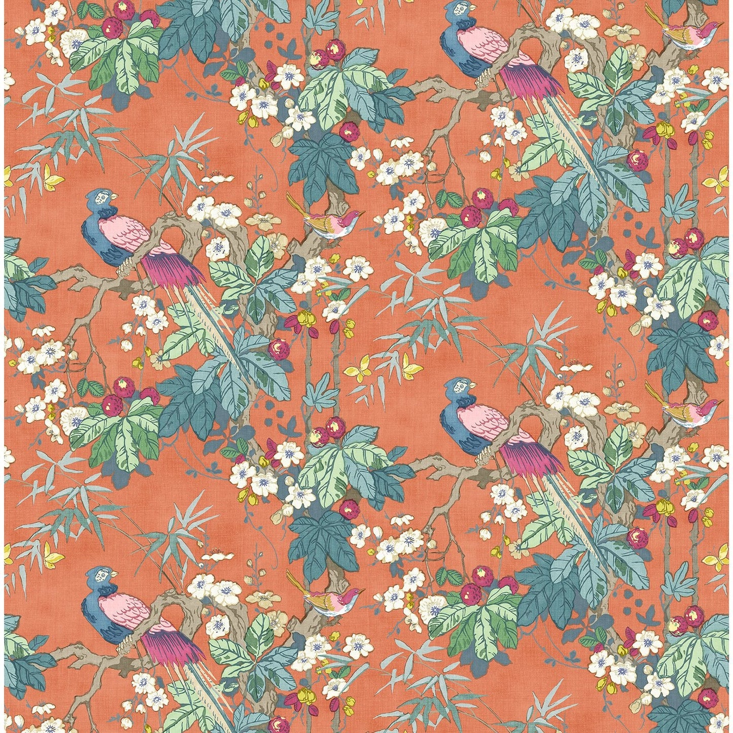 Linwood Miji Tomato Made to Measure Curtains