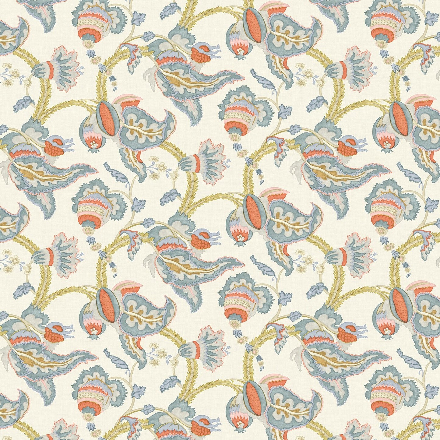 Linwood Perdana Papaya FR Made to Measure Curtains