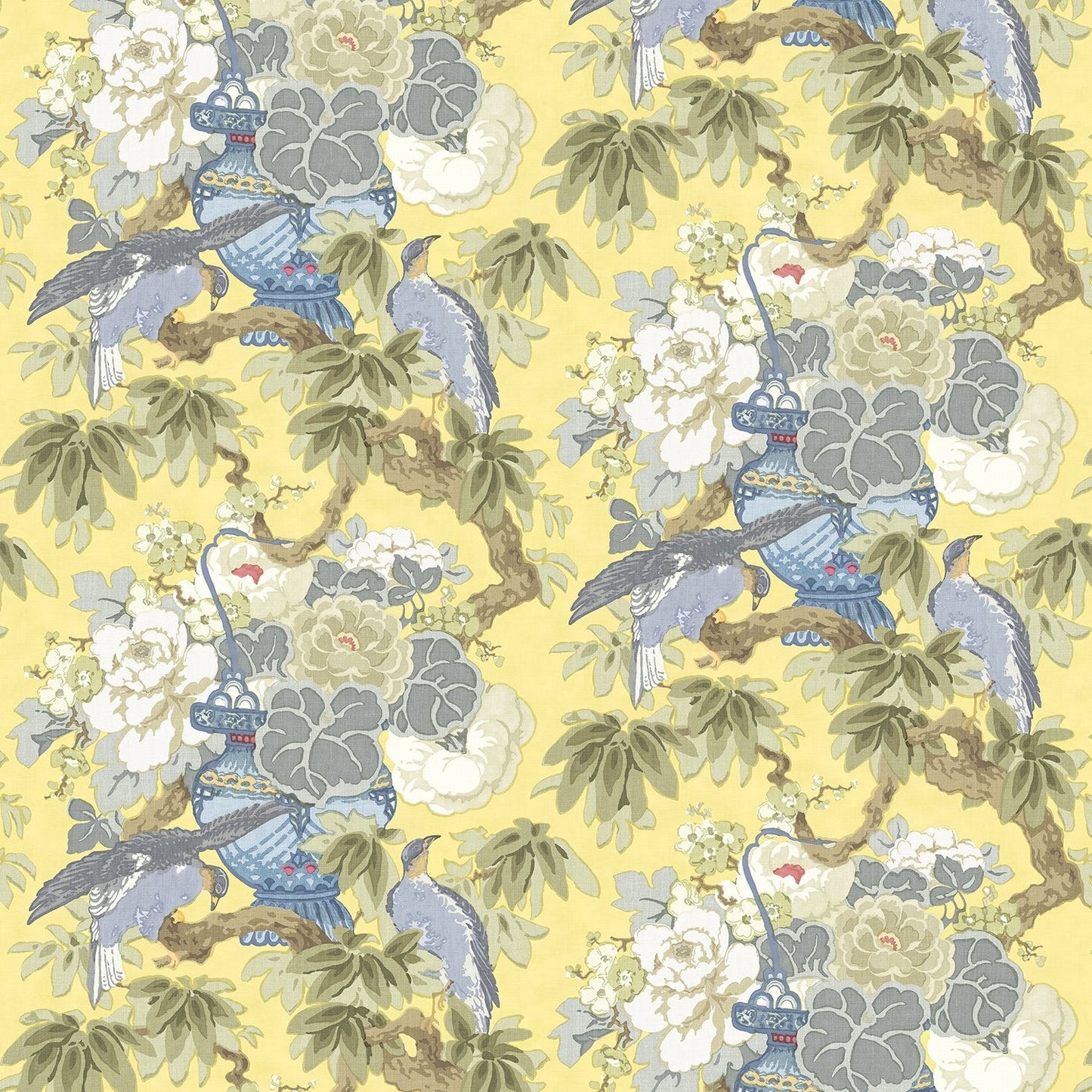 Linwood The Royal Garden Sorbet FR Made to Measure Curtains