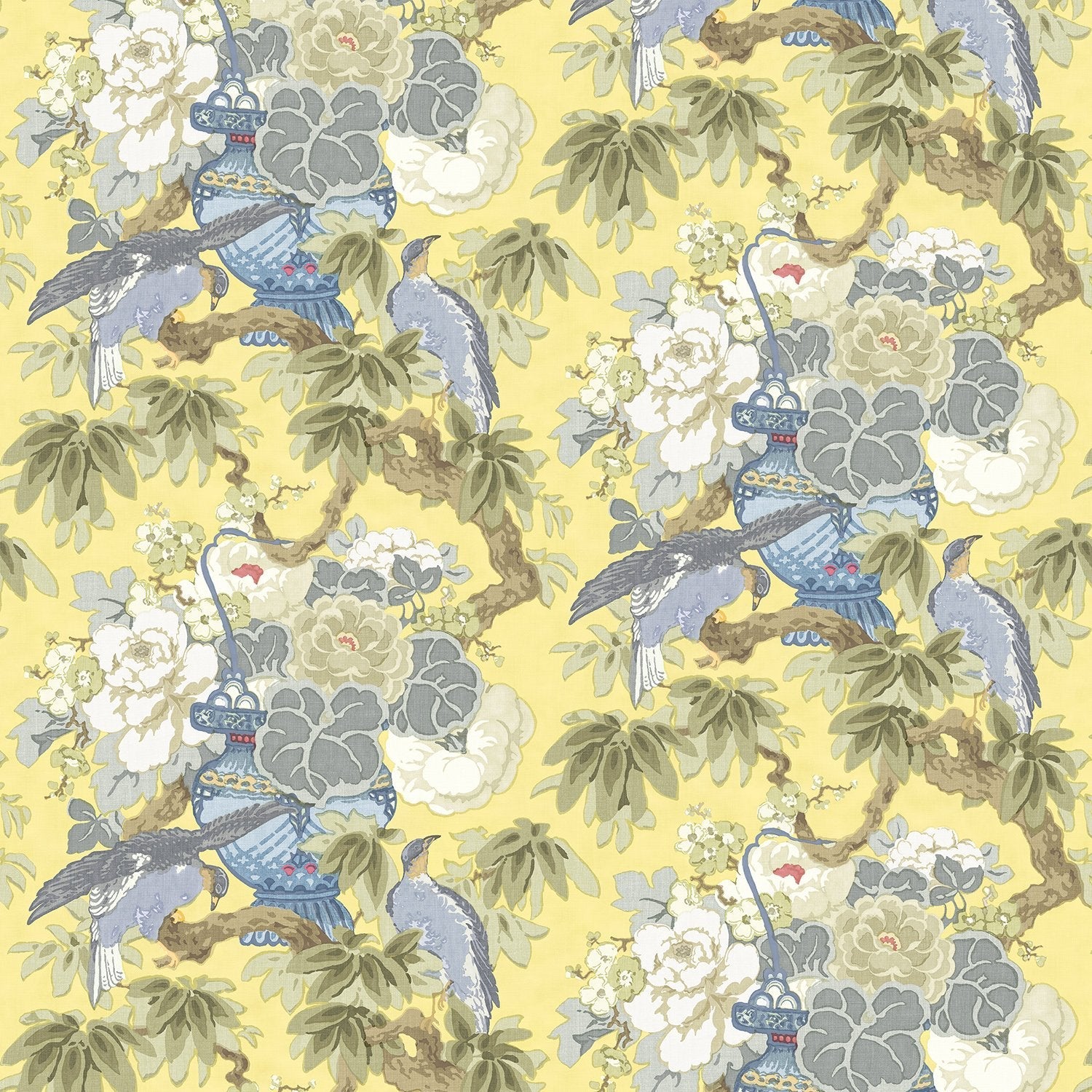 Linwood The Royal Garden Sorbet FR Made to Measure Curtains
