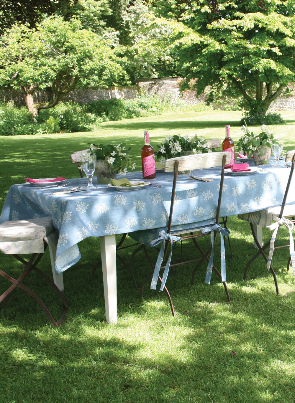 Kate Forman Agnes Blue Made to Measure Roman Blinds – image 5