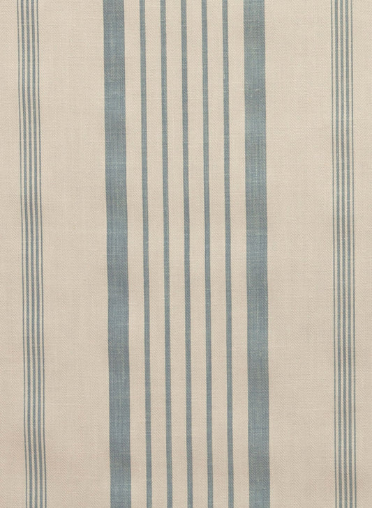 Kate Forman Blue Ticking Made to Measure Curtains