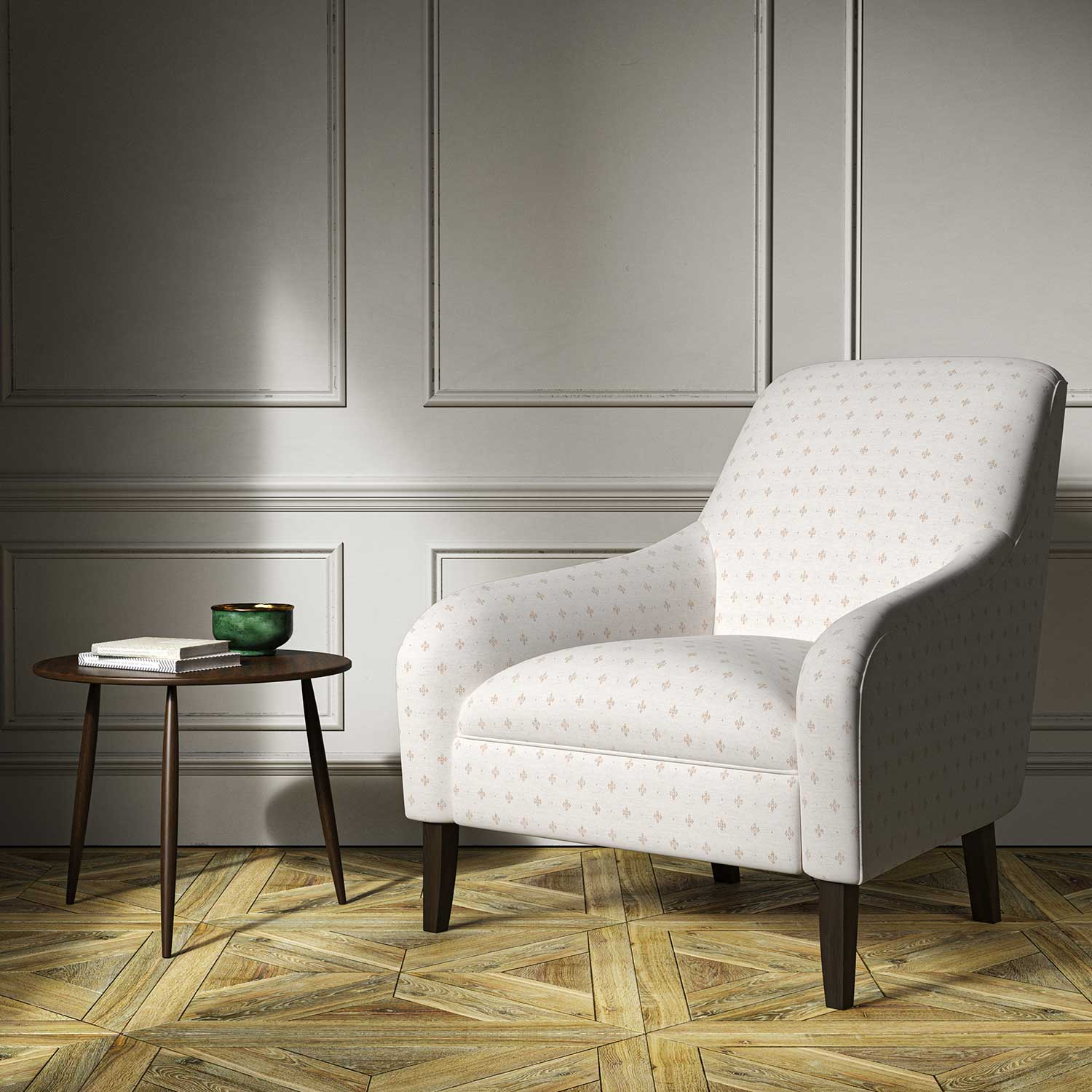 Linwood Bryher Pearl FR Made to Measure Curtains