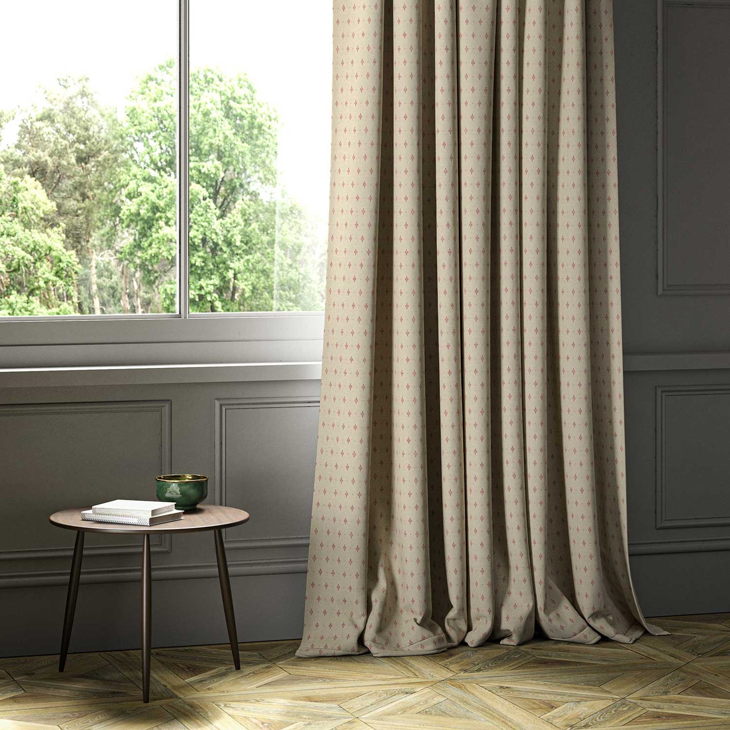 Linwood Bryher Blush Made to Measure Curtains