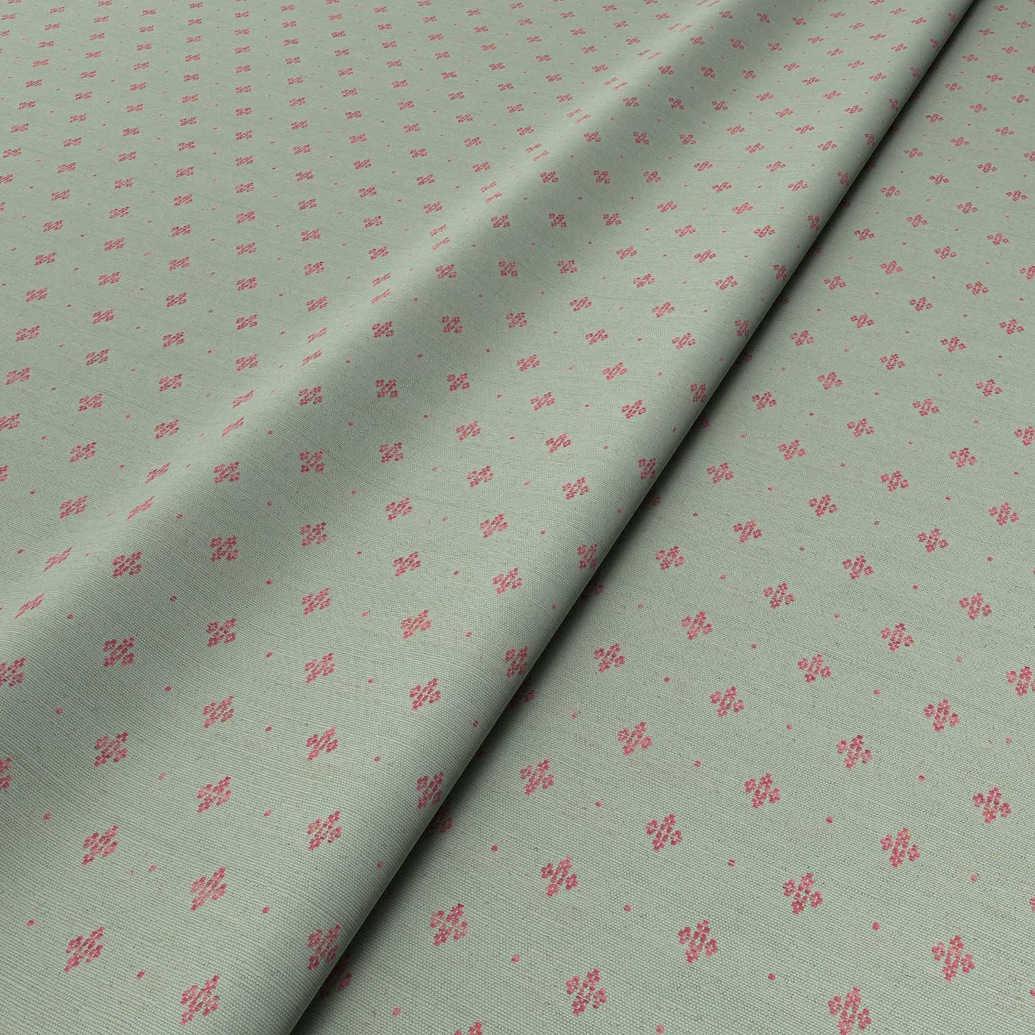 Linwood Bryher Mint Made to Measure Curtains