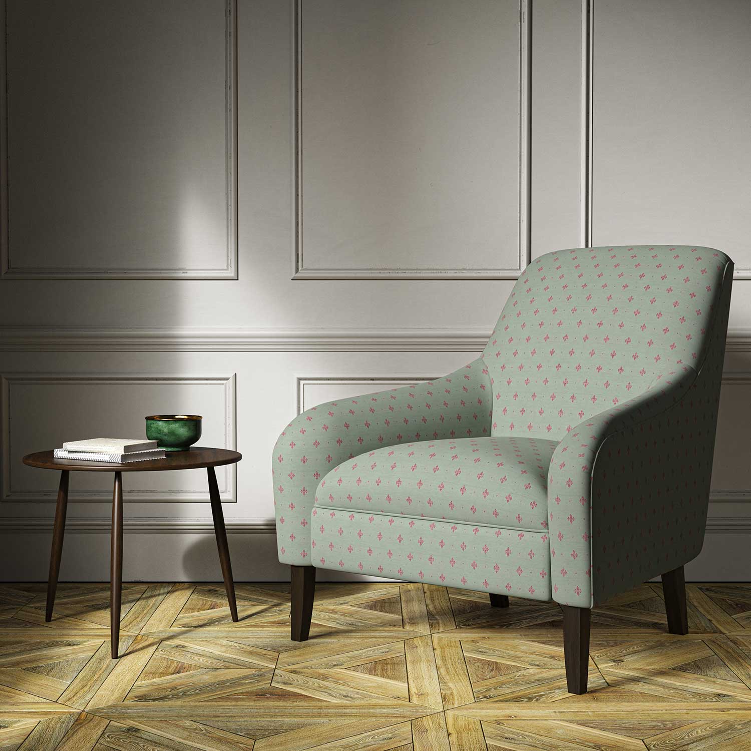 Linwood Bryher Mint Made to Measure Curtains