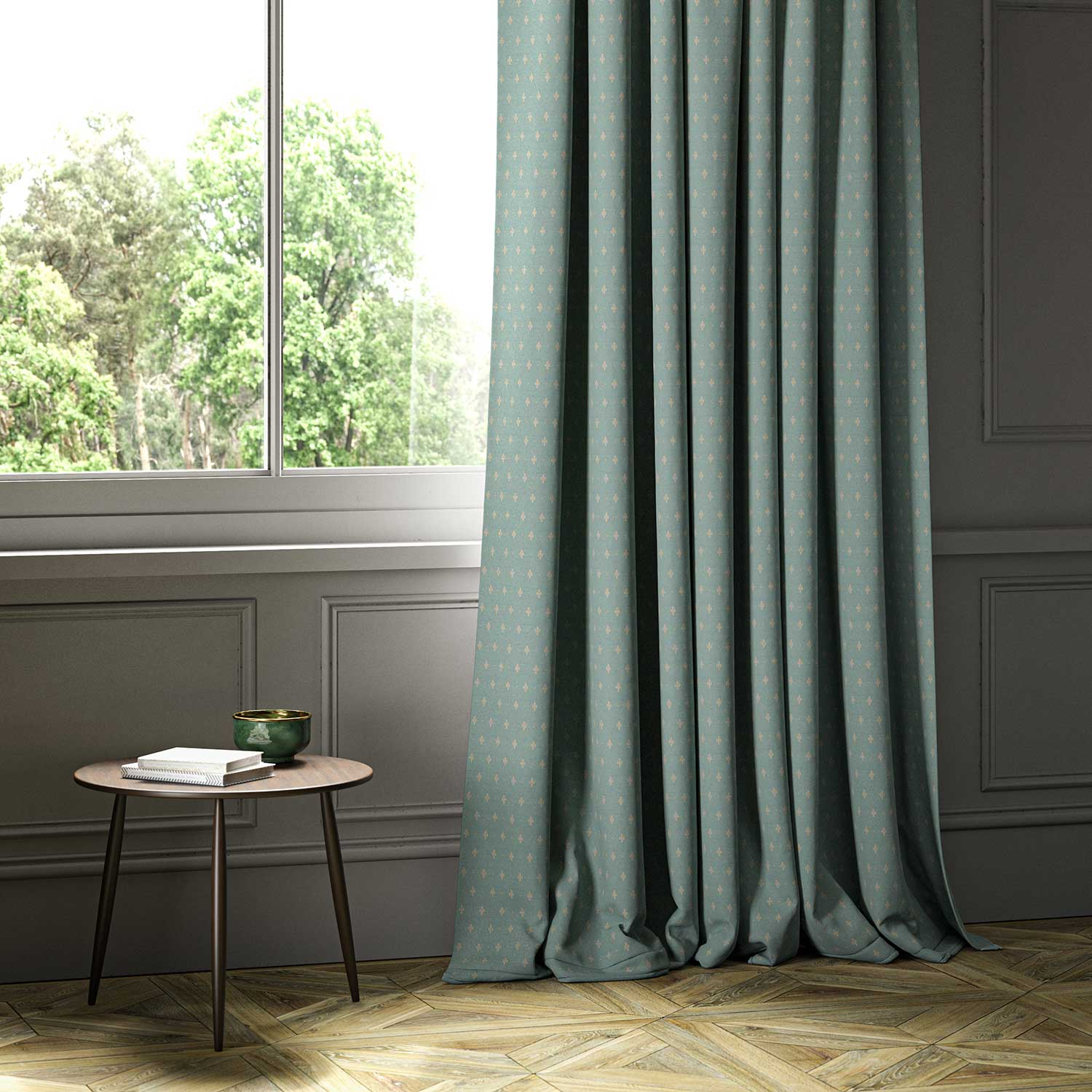 Linwood Bryher Sky Light Made to Measure Curtains