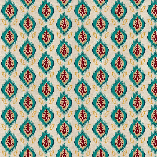 Chess Bukari Kingfisher Made to Measure Curtains