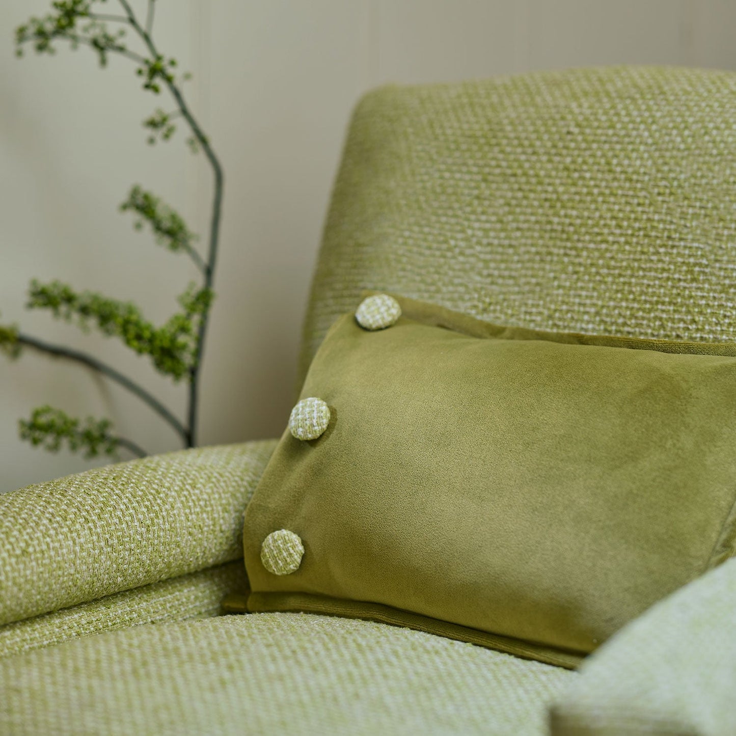 Linwood Jetty Chartreuse Made to Measure Curtains