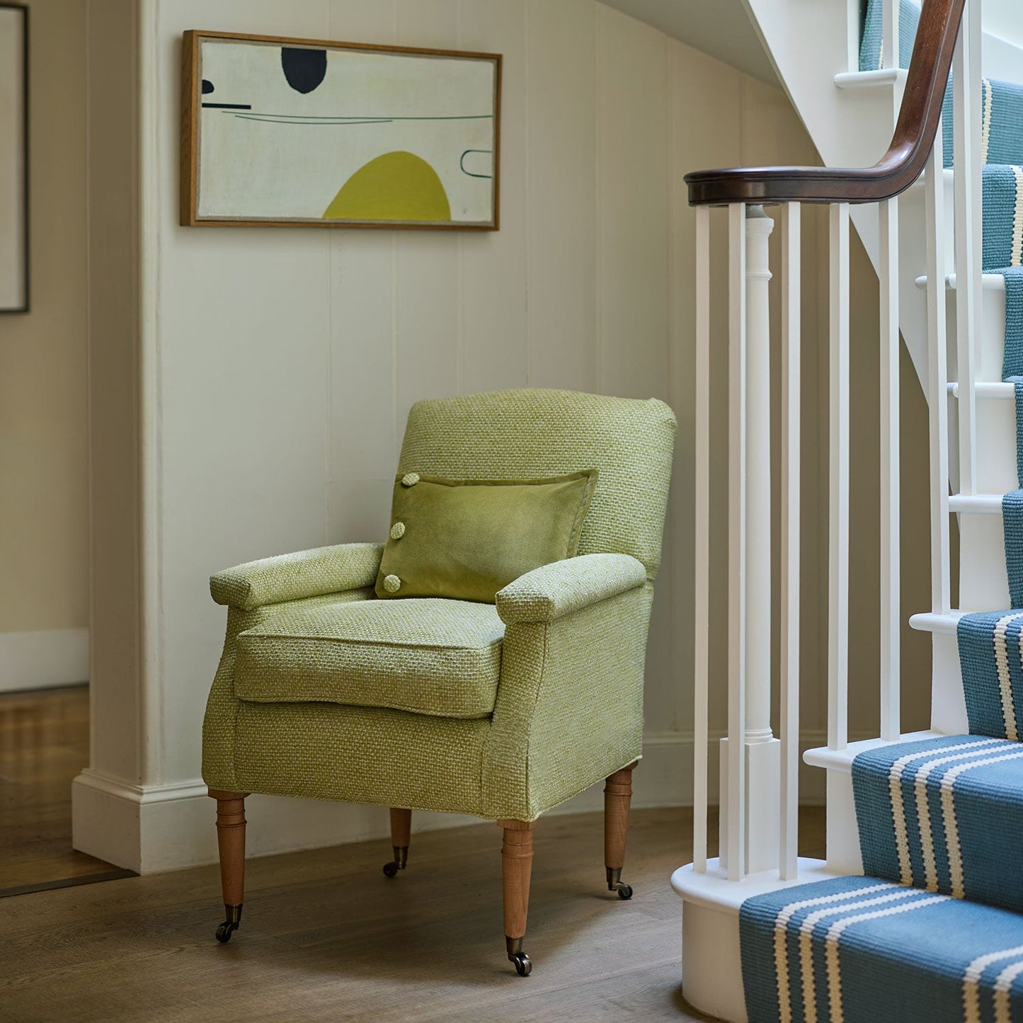 Linwood Jetty Chartreuse Made to Measure Curtains