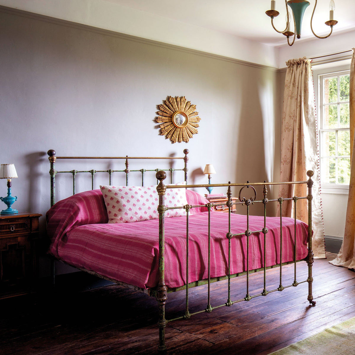 Kate Forman Camille Dark Pink Made to Measure Curtains – image 2