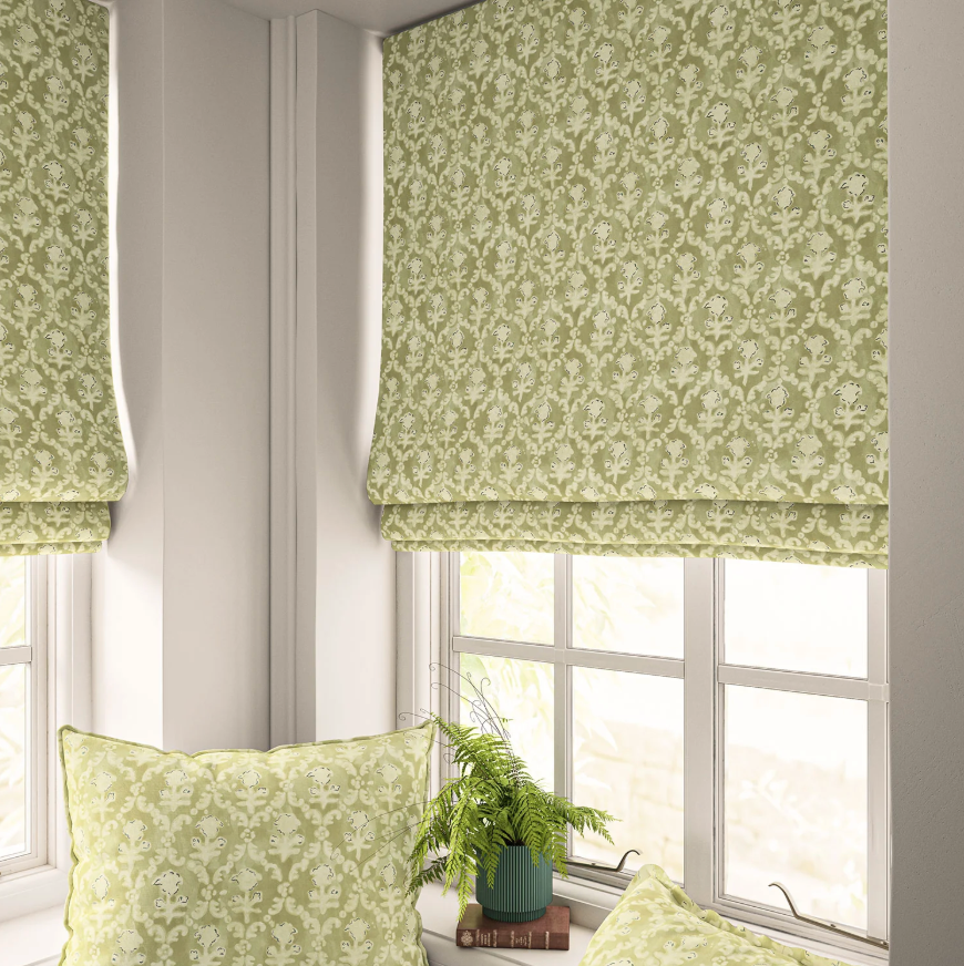 Cardamom - Hinako, Maru Collection by Linwood - Roman Blinds