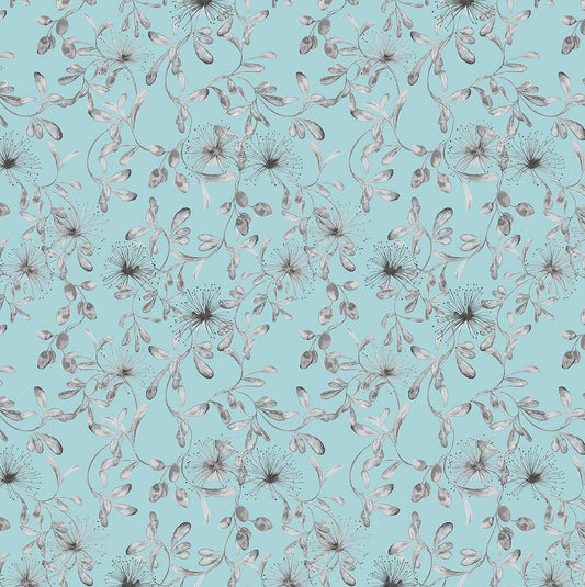 Chess Celeste Duck Egg Made to Measure Curtains