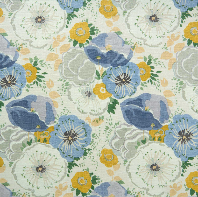 Chambray - Joni, Flori Collection by Linwood - fabric