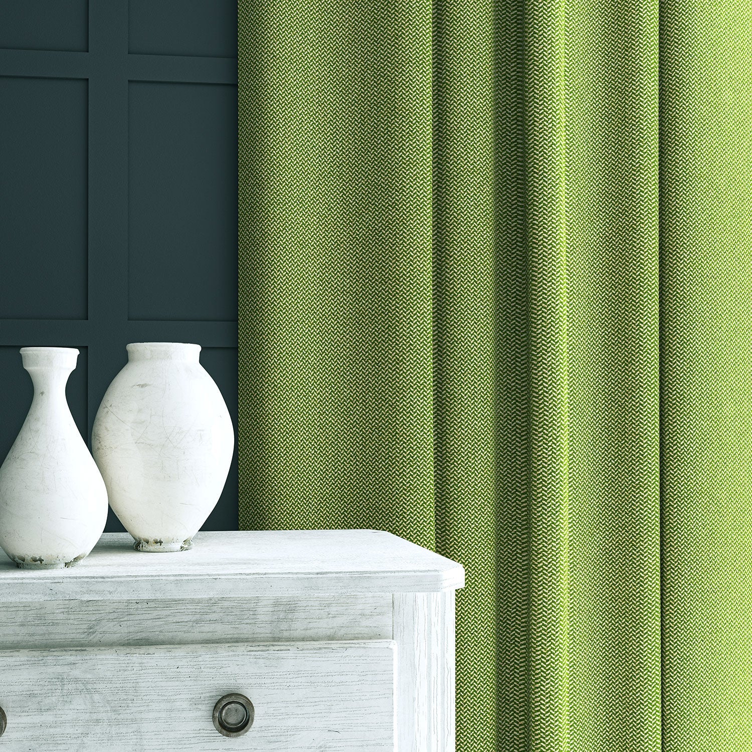 Linwood Cobblestone Springtime FR Made to Measure Curtains