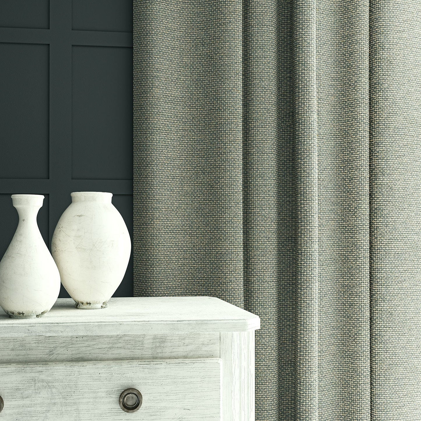 Linwood Jetty Dove Made to Measure Curtains