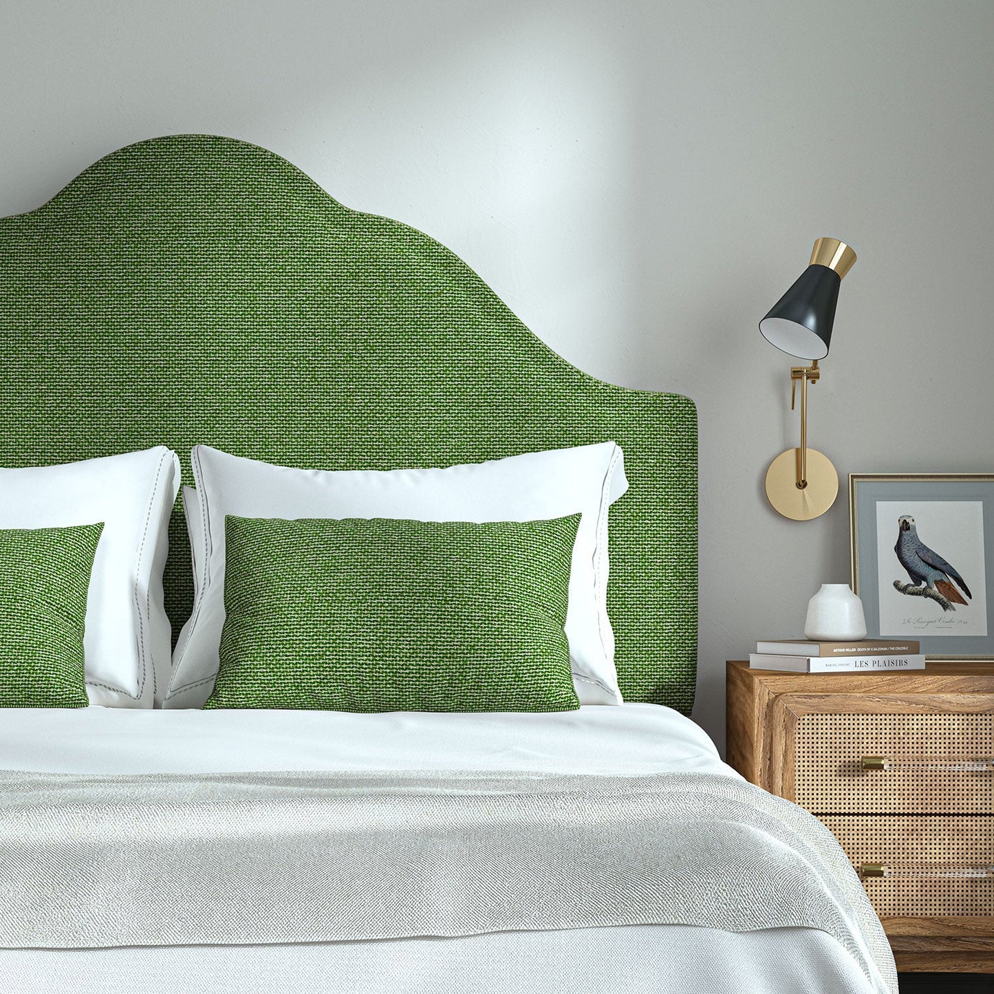 Linwood Jetty Emerald FR Made to Measure Curtains