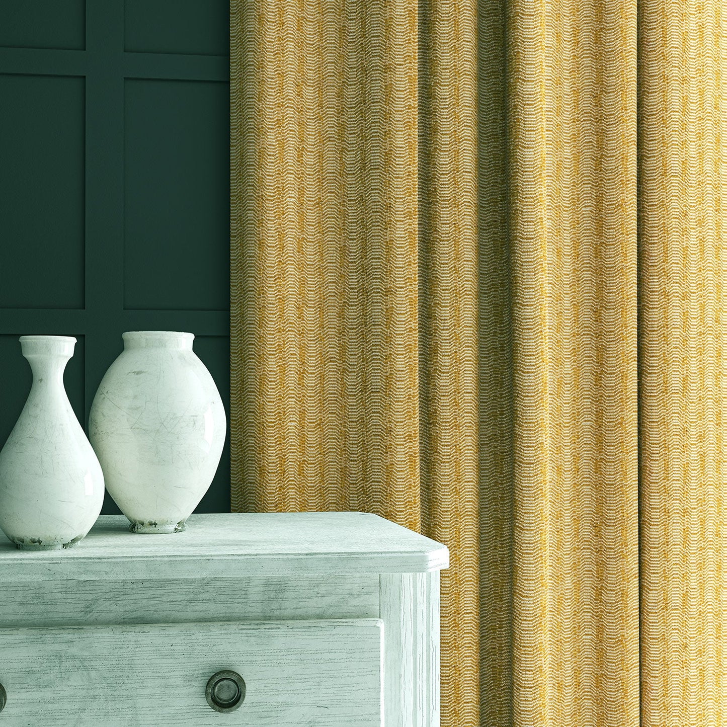 Linwood Lamina Honey Pot Made to Measure Curtains