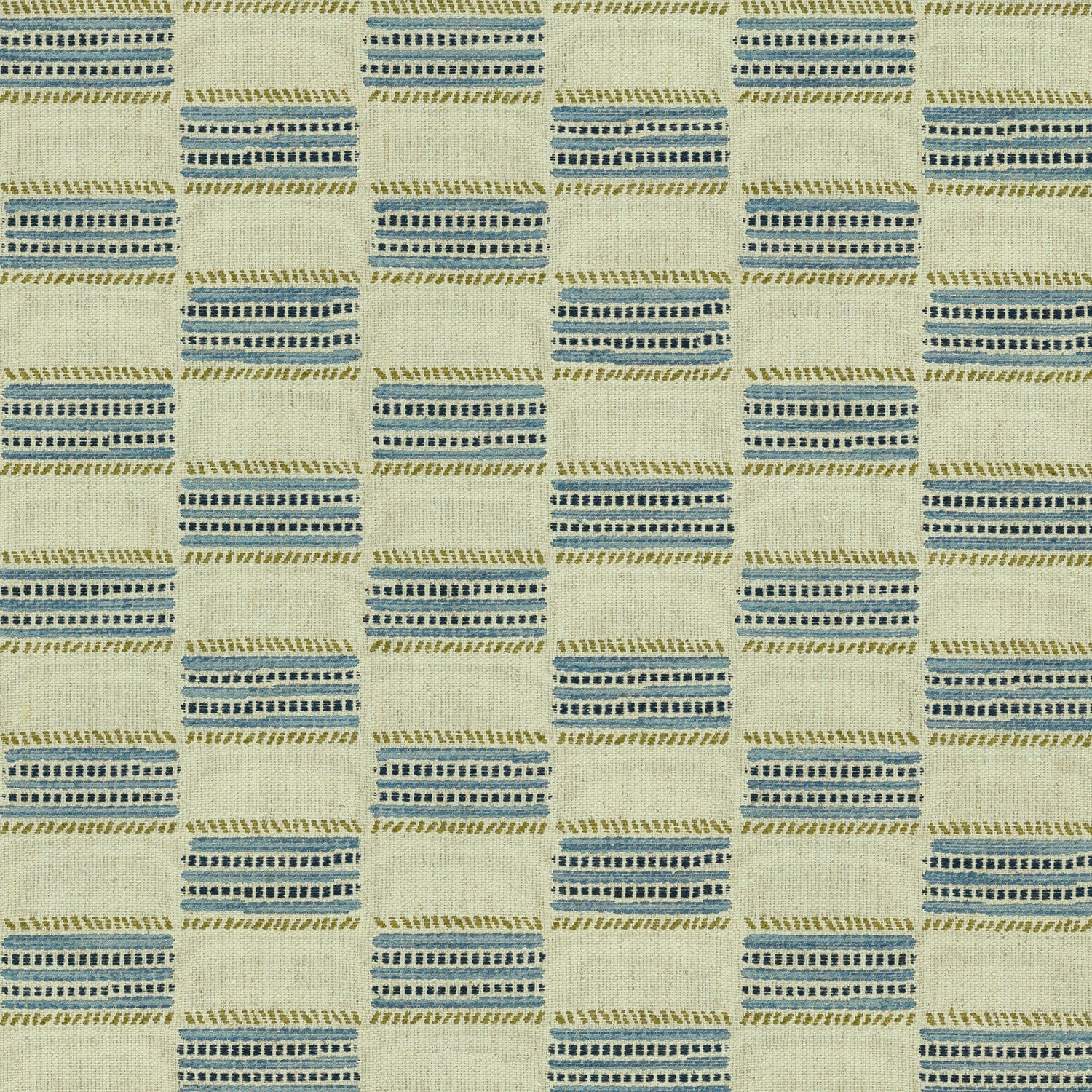 Linwood Strata Bluestone FR Made to Measure Curtains
