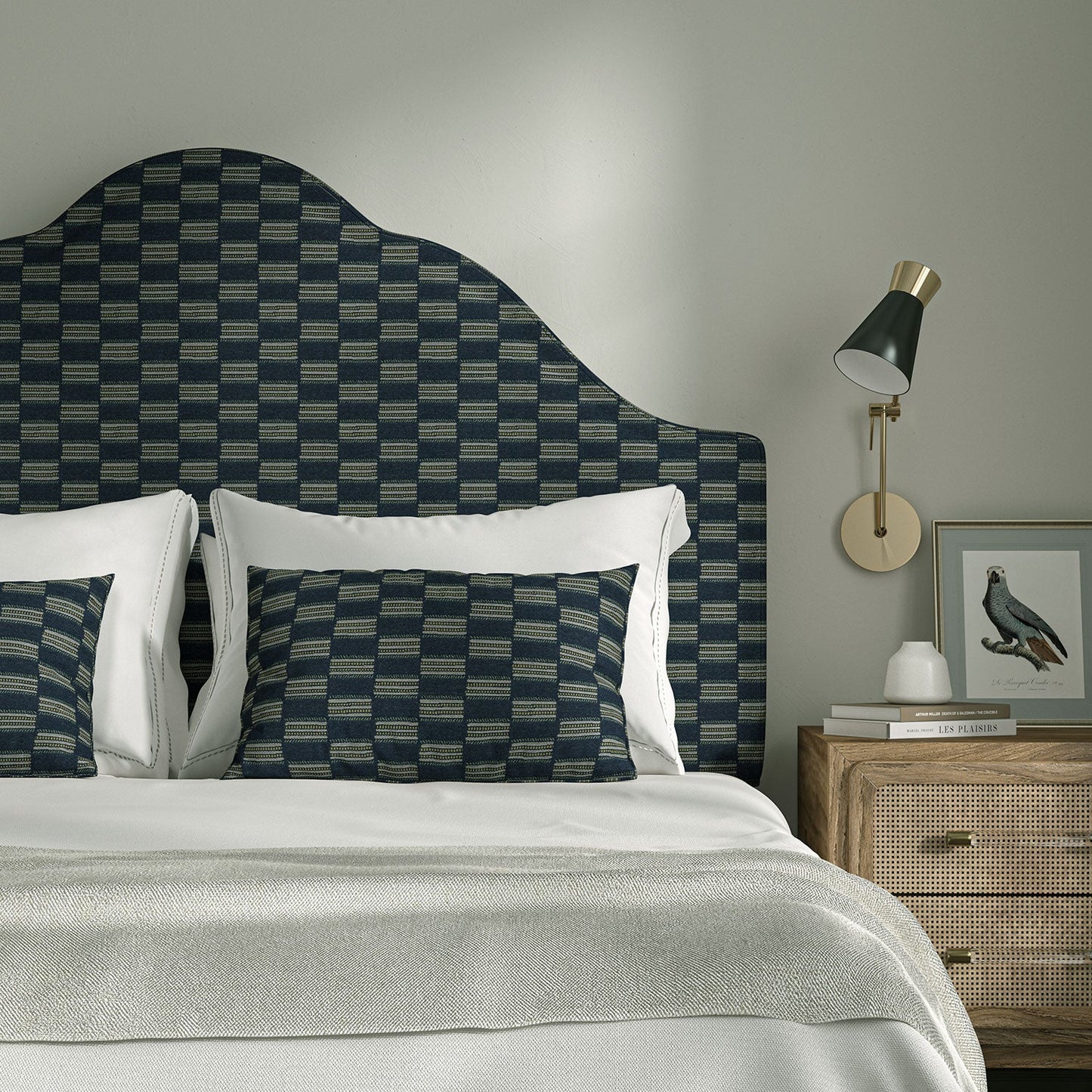 Linwood Strata Denim Made to Measure Curtains