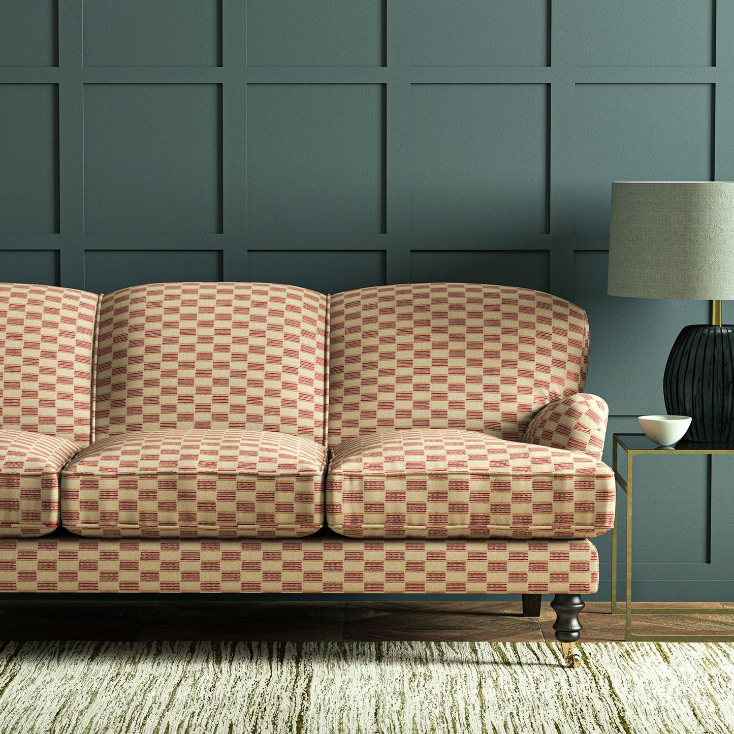 Linwood Strata Raspberry Sundae Made to Measure Curtains