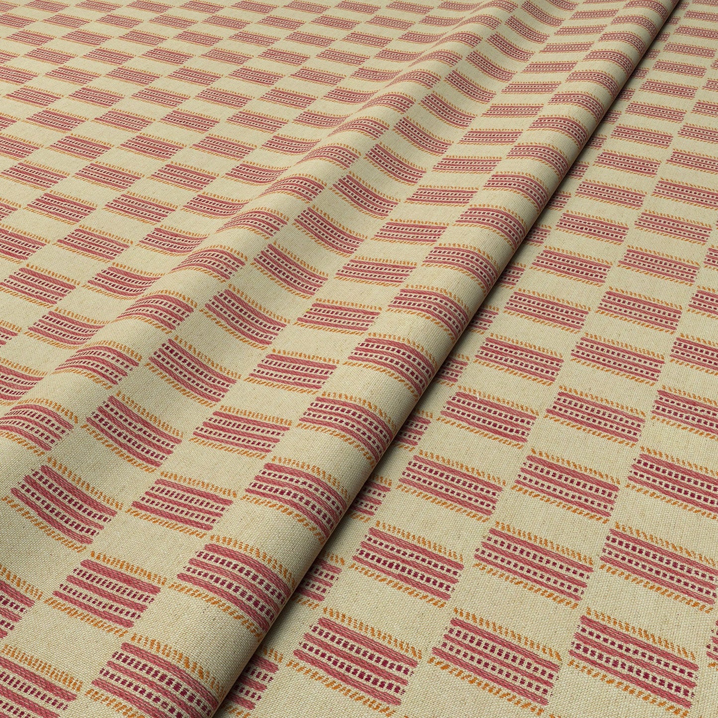Linwood Strata Raspberry Sundae FR Made to Measure Curtains