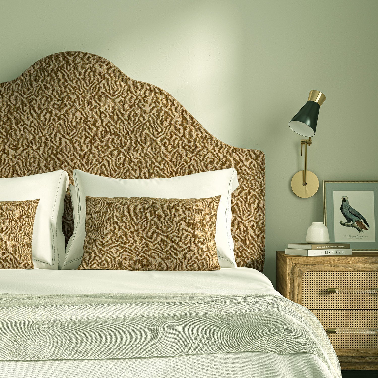 Linwood Tidal Apricot FR Made to Measure Curtains