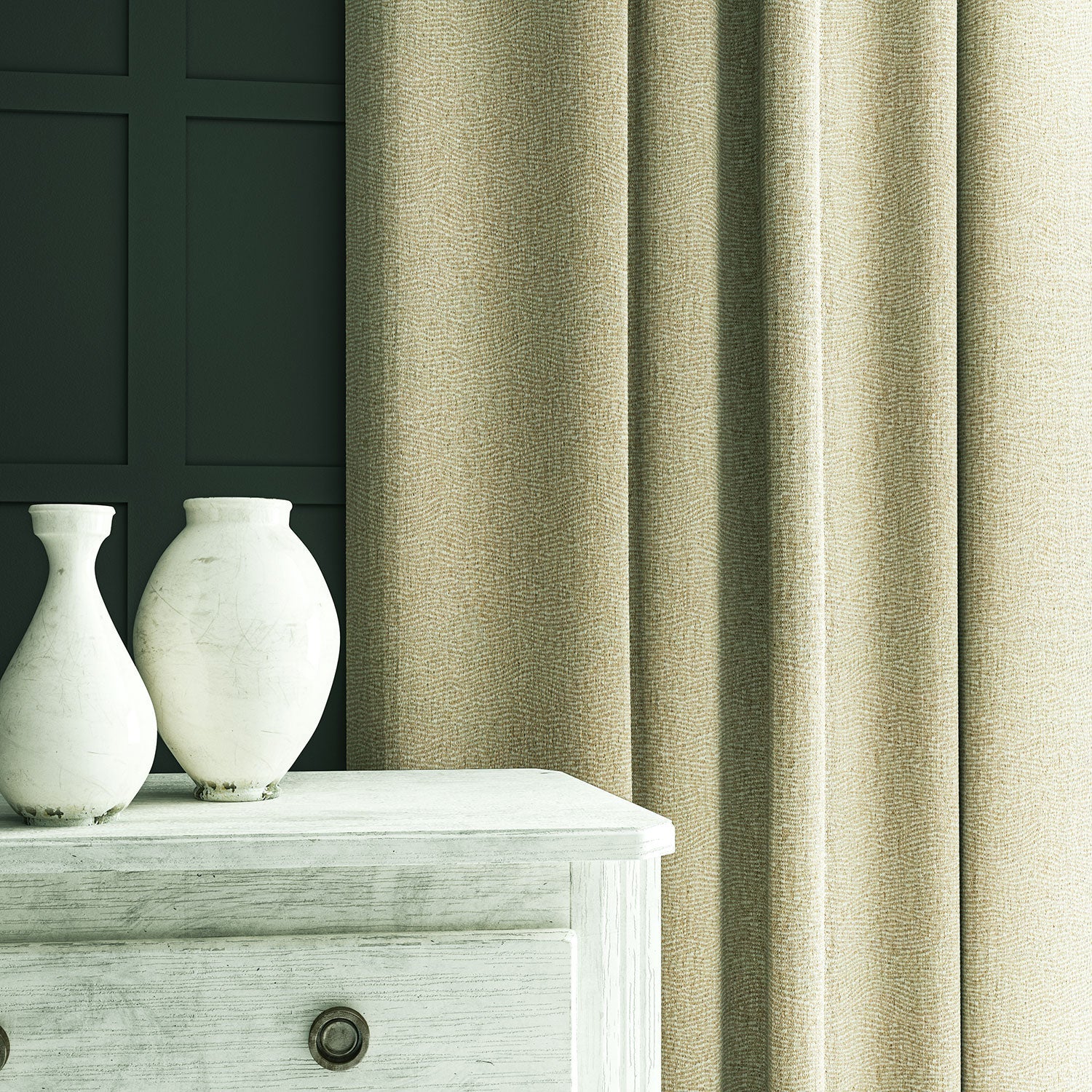Linwood Tidal Linen FR Made to Measure Curtains