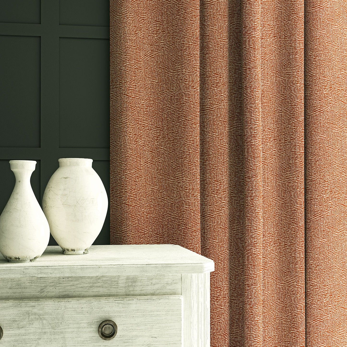 Linwood Tidal Marmalade FR Made to Measure Curtains