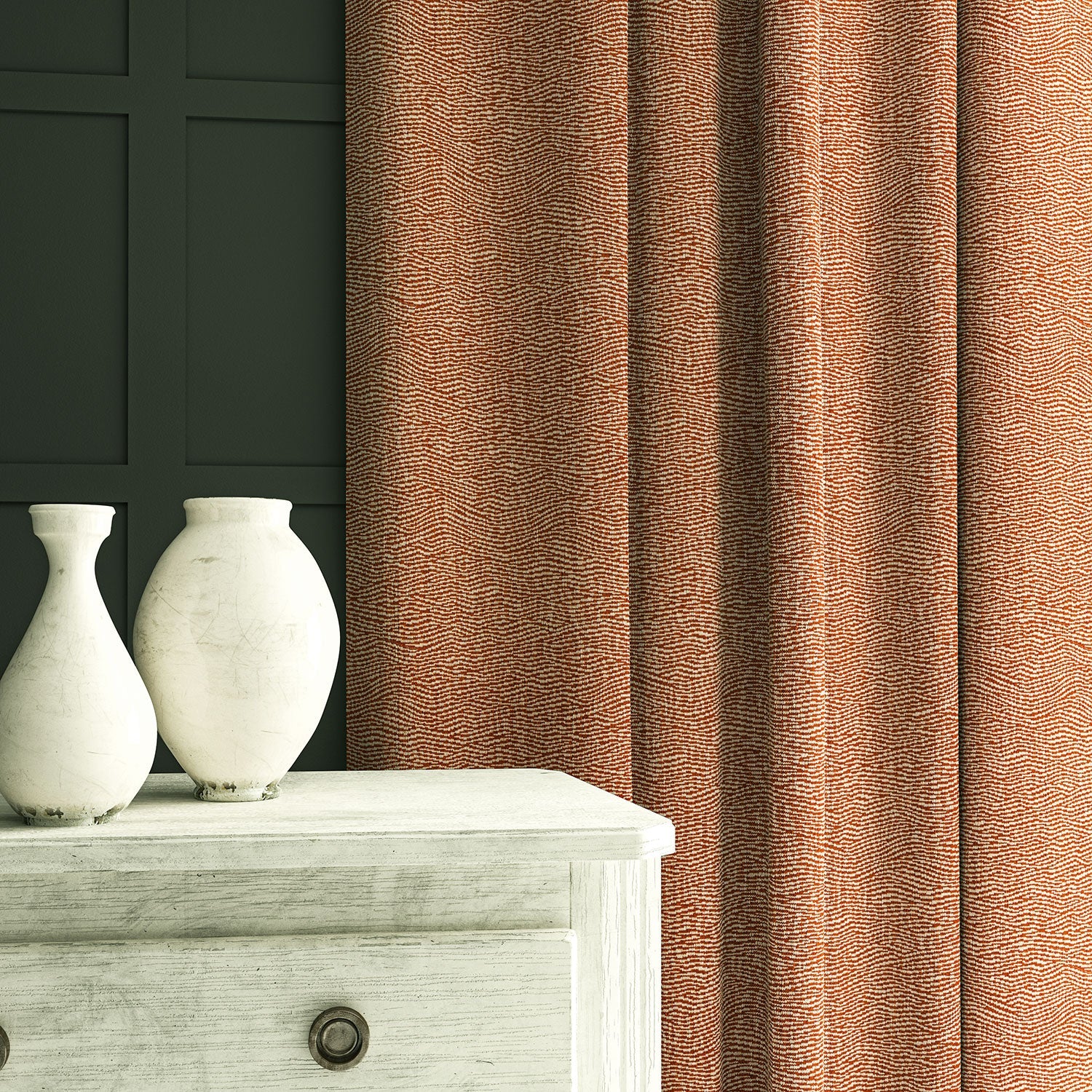 Linwood Tidal Marmalade FR Made to Measure Curtains