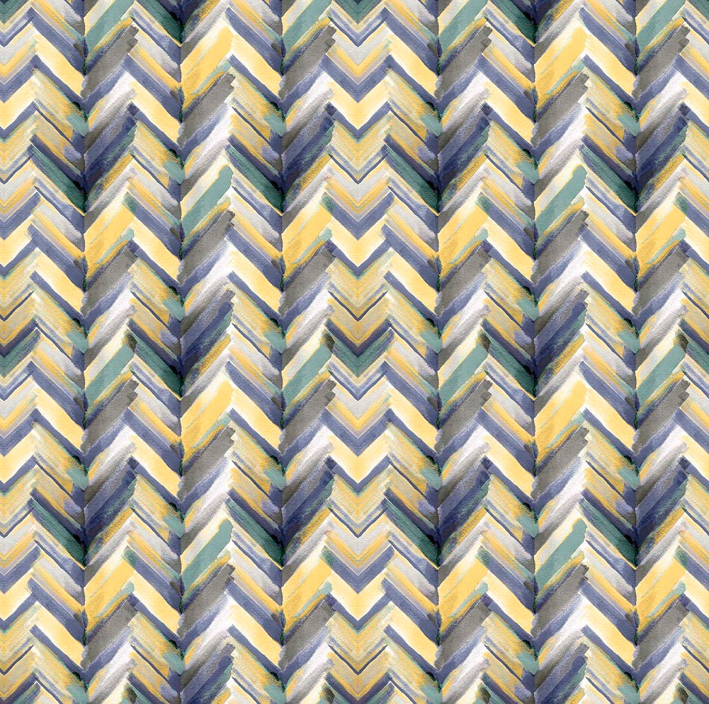 Chess Chloe Denim Made to Measure Roman Blinds