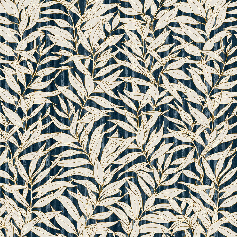 Chess Compton Navy Made to Measure Curtains