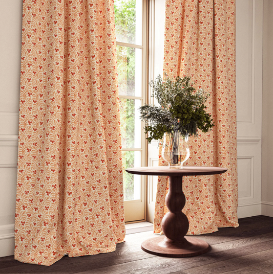 Coral - Yala, Maru Collection by Linwood - Curtains 
