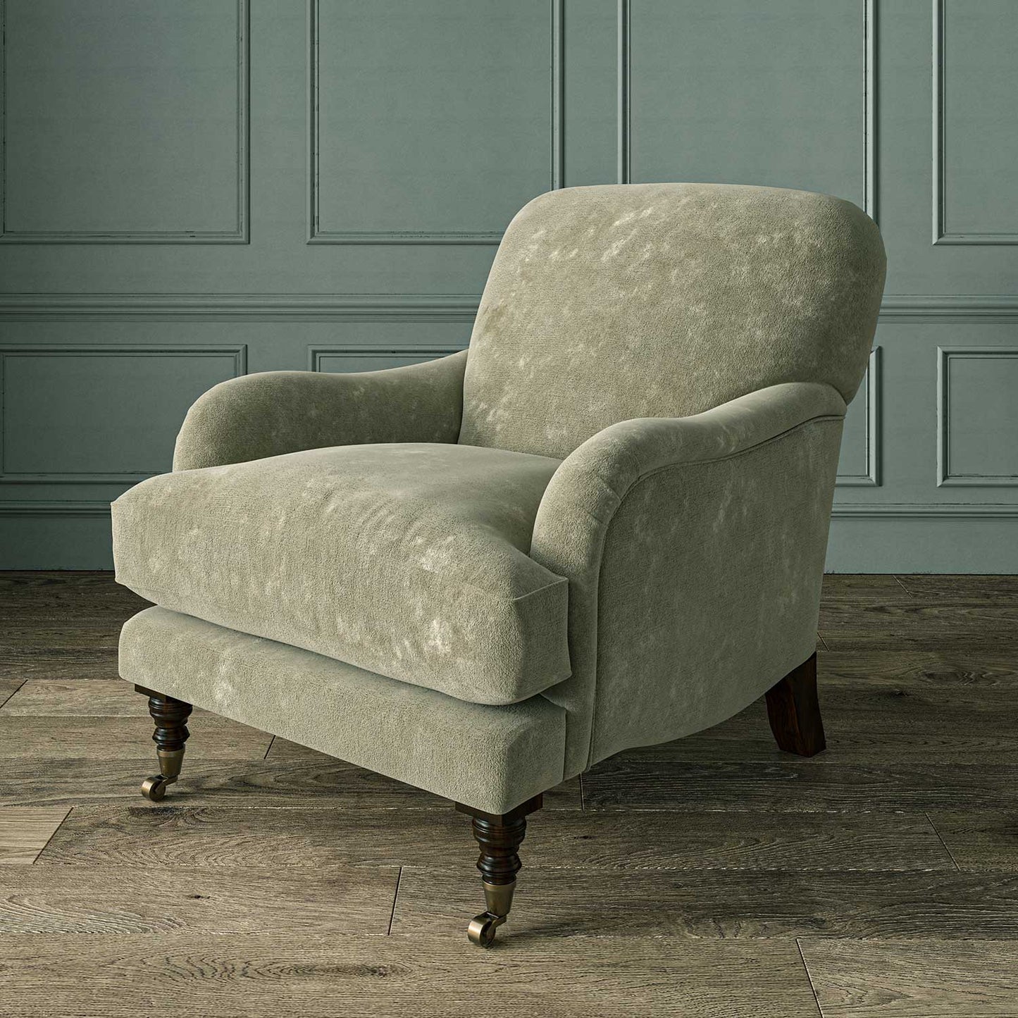 Linwood Cosmos Velvet II Cameo FR Made to Measure Curtains