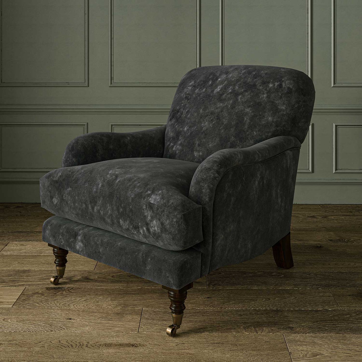 Linwood Cosmos Velvet Dusk FR Made to Measure Curtains