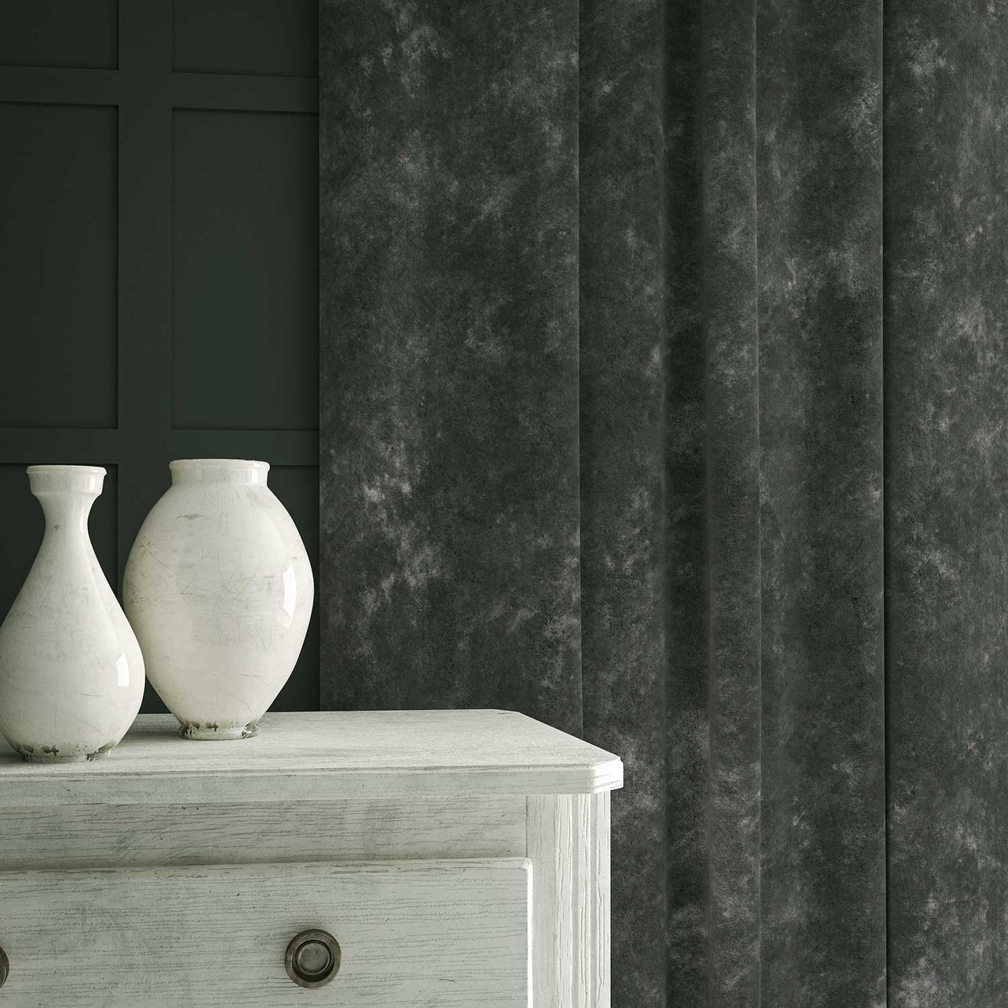 Linwood Cosmos Velvet Dusk FR Made to Measure Curtains