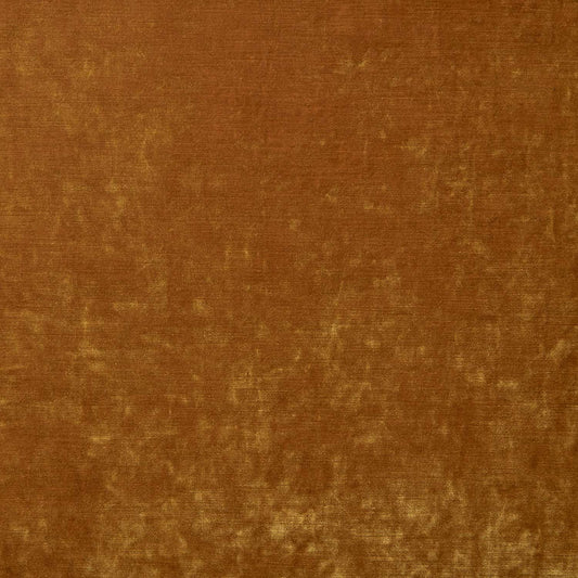 Linwood Cosmos Velvet II Pumpkin FR Made to Measure Curtains