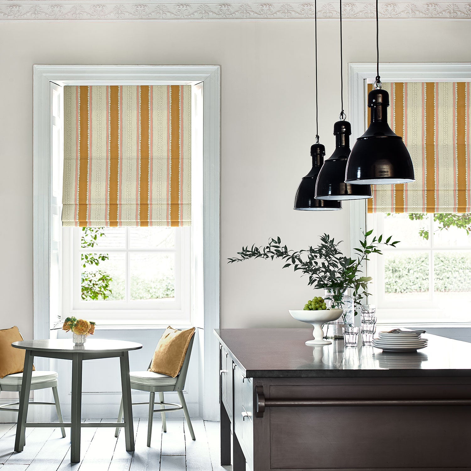 Linwood Dimity Fudge Made to Measure Curtains