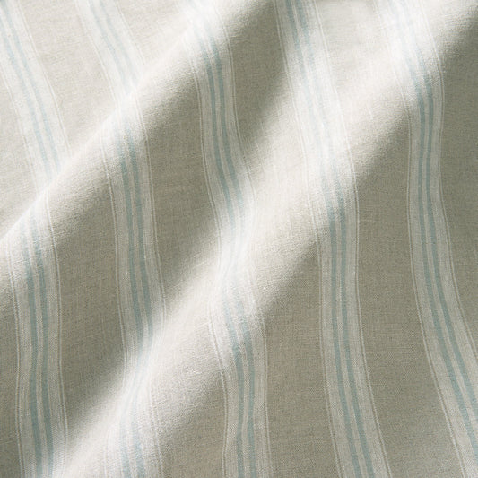 Linwood Danube Stripe Sky Made to Measure Curtains