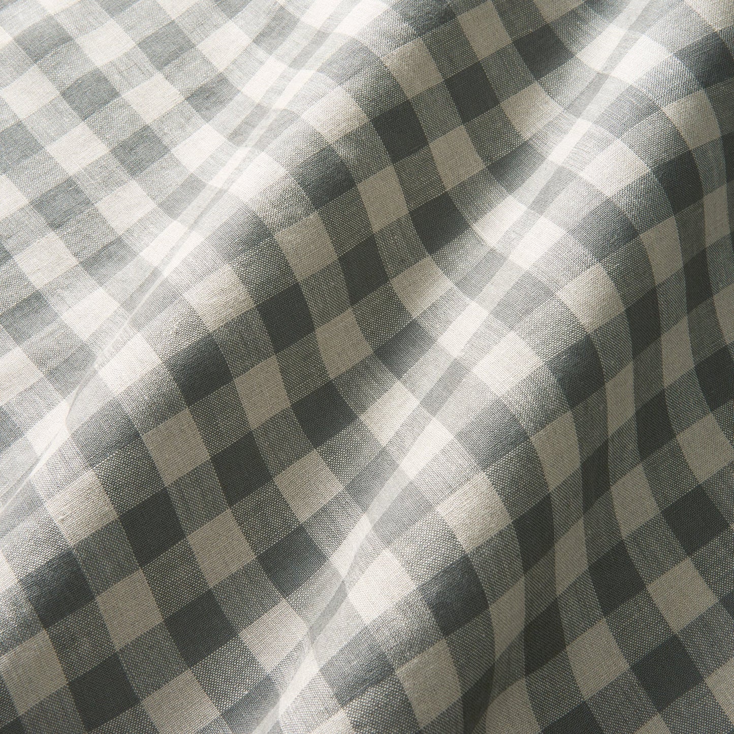 Linwood Danube Check Dove Made to Measure Curtains