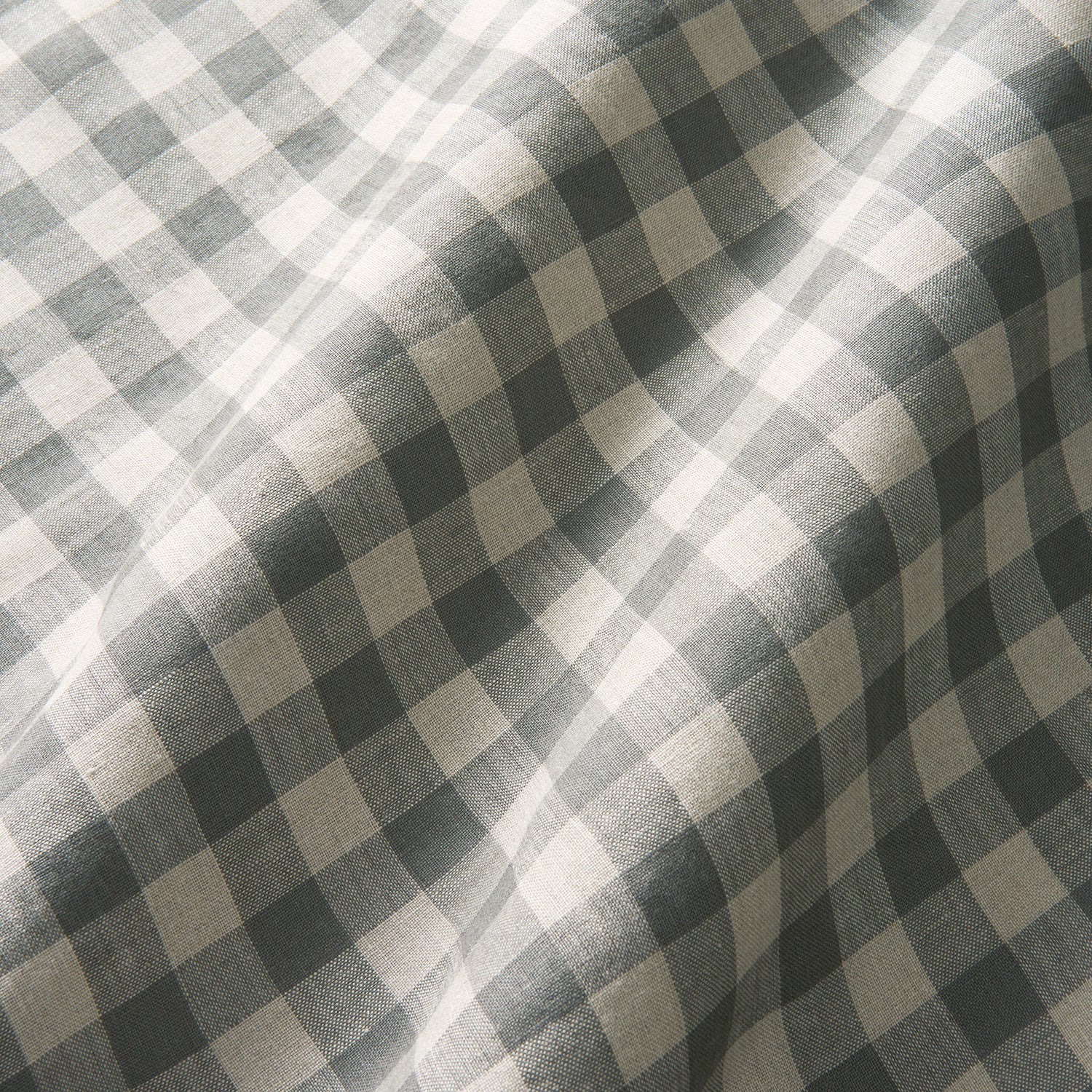 Linwood Danube Check Dove Made to Measure Curtains