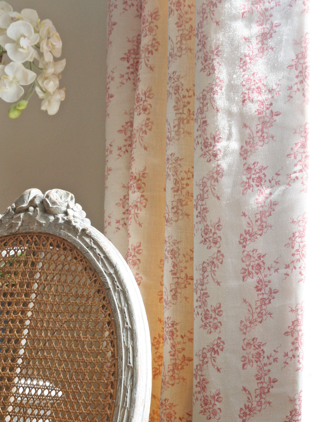 Kate Forman Daphne Red Made to Measure Curtains – image 3