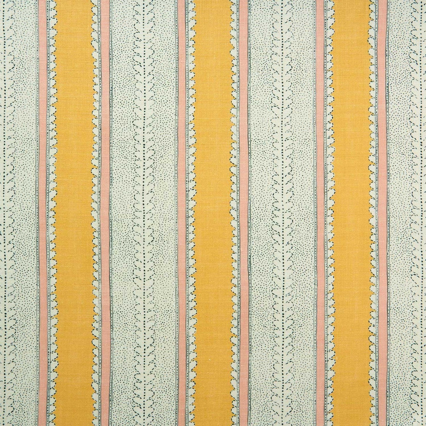 Linwood Dimity Mango Made to Measure Curtains