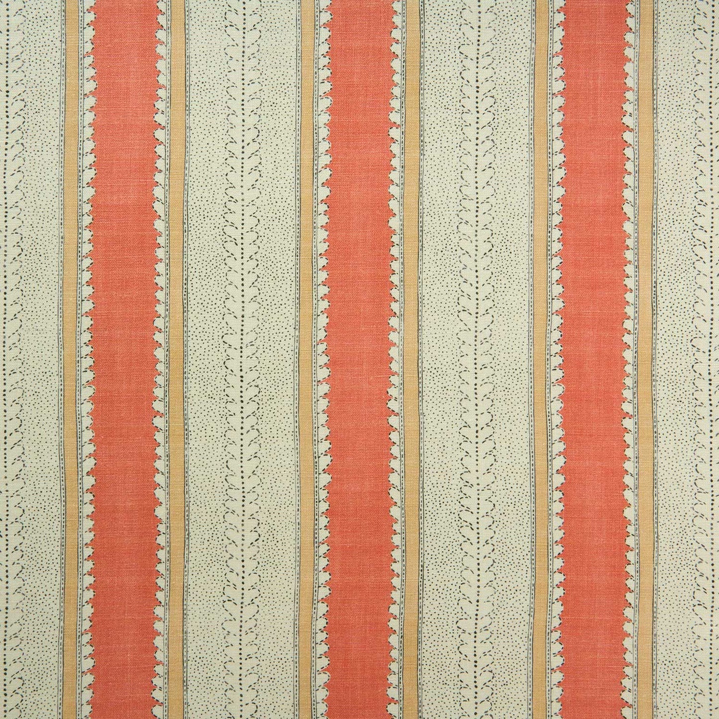 Linwood Dimity Soft Red Made to Measure Curtains
