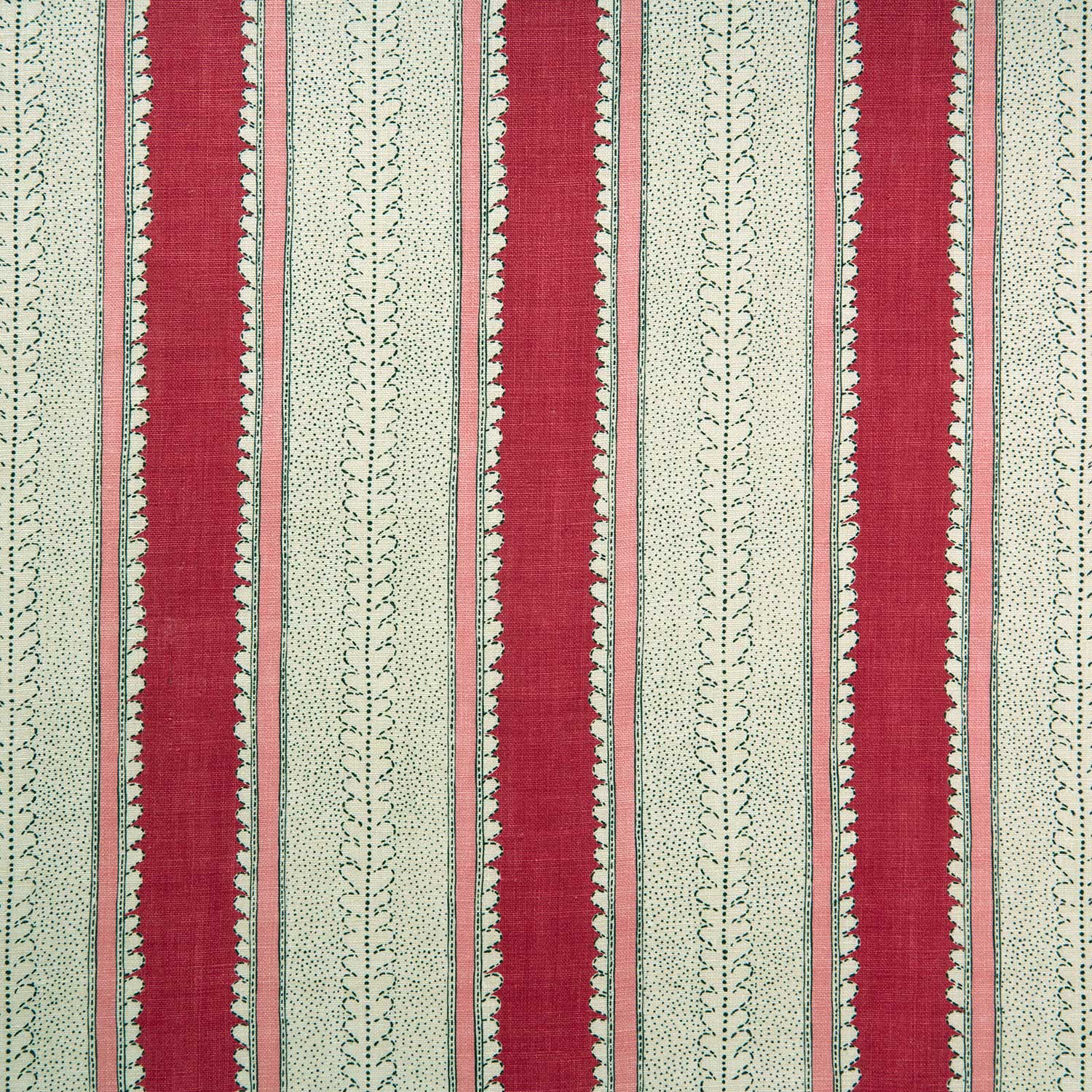 Linwood Dimity Dragon Fruit FR Made to Measure Curtains