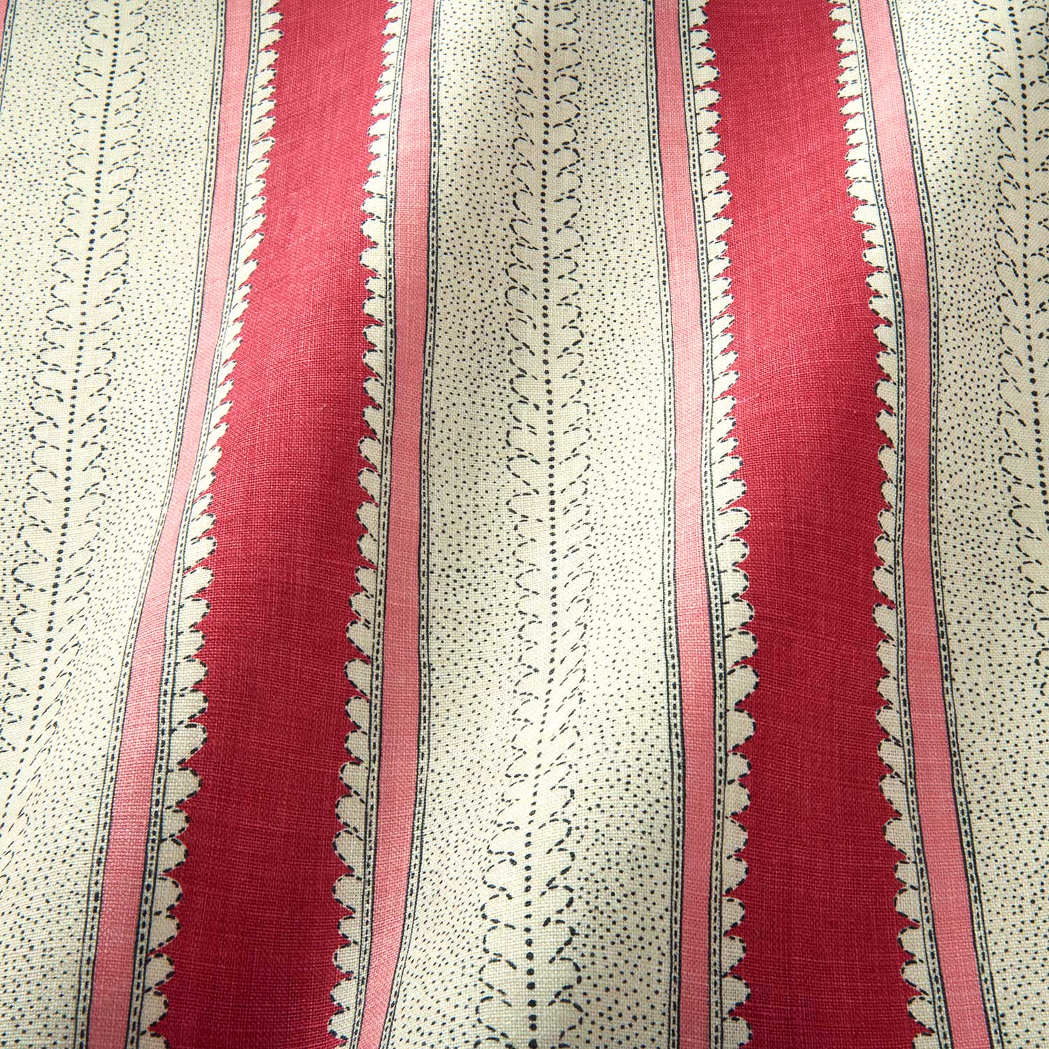 Linwood Dimity Dragon Fruit Made to Measure Curtains