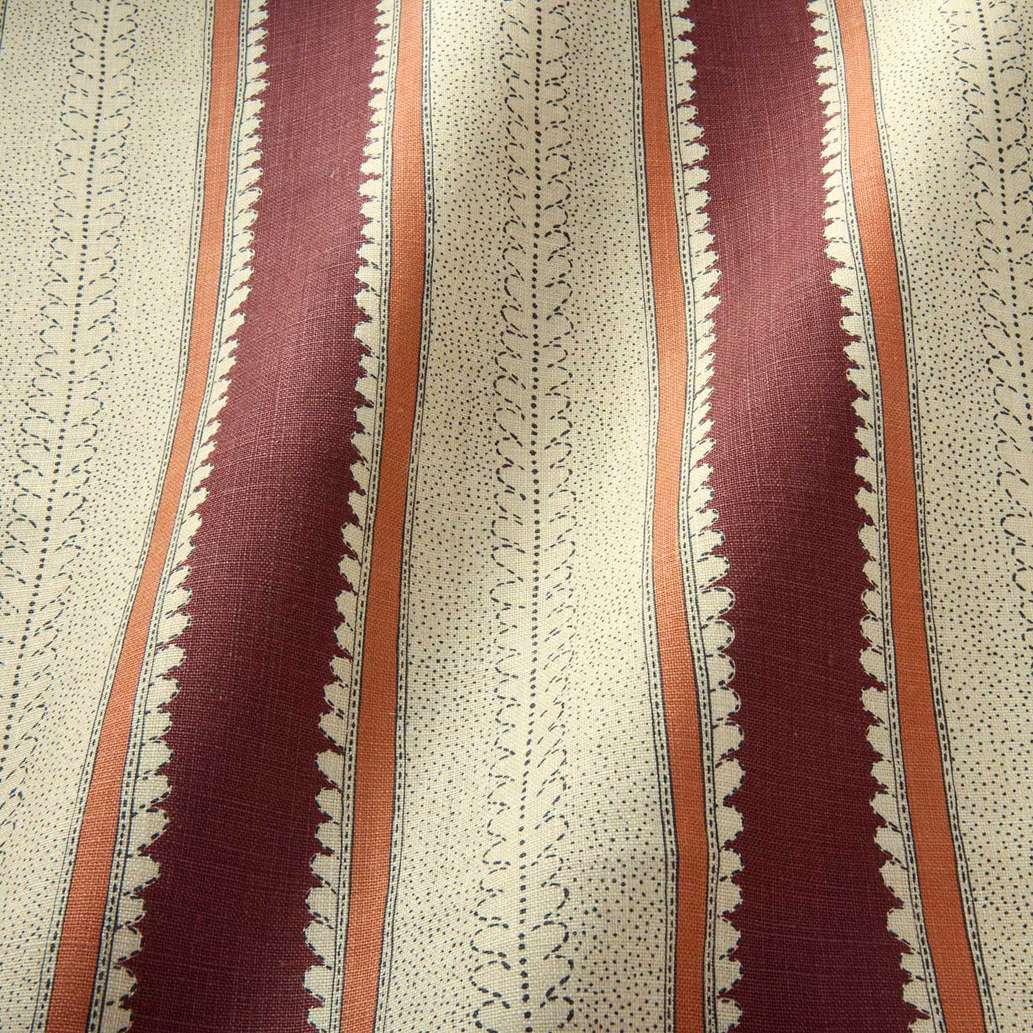 Linwood Dimity Victoria Plum FR Made to Measure Curtains