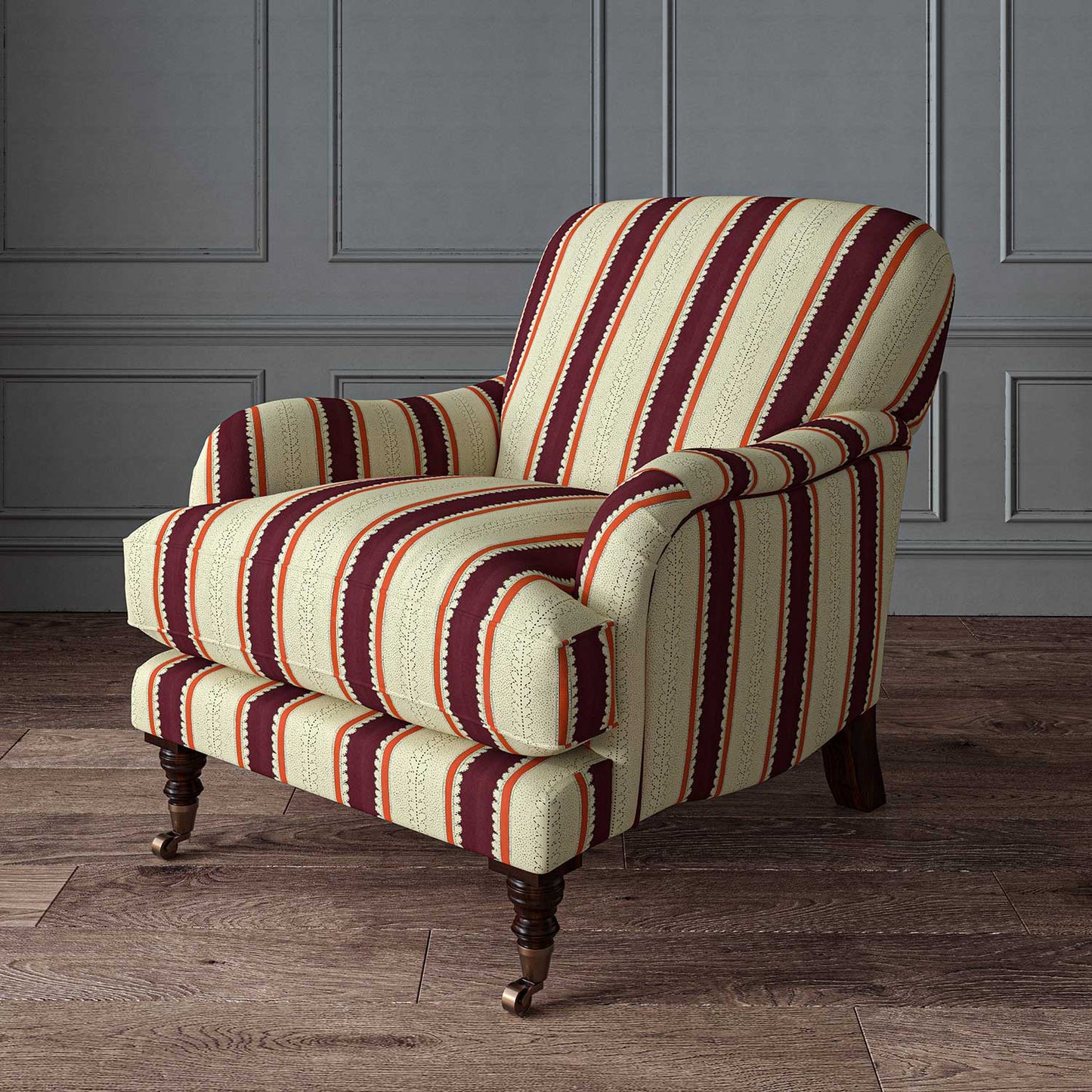 Linwood Dimity Victoria Plum Made to Measure Curtains