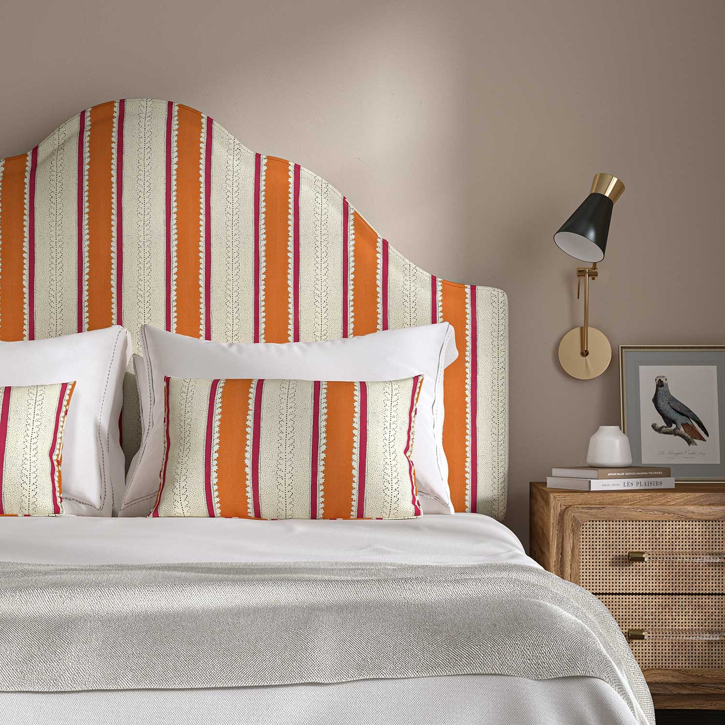 Linwood Dimity Fruit Salad Made to Measure Curtains